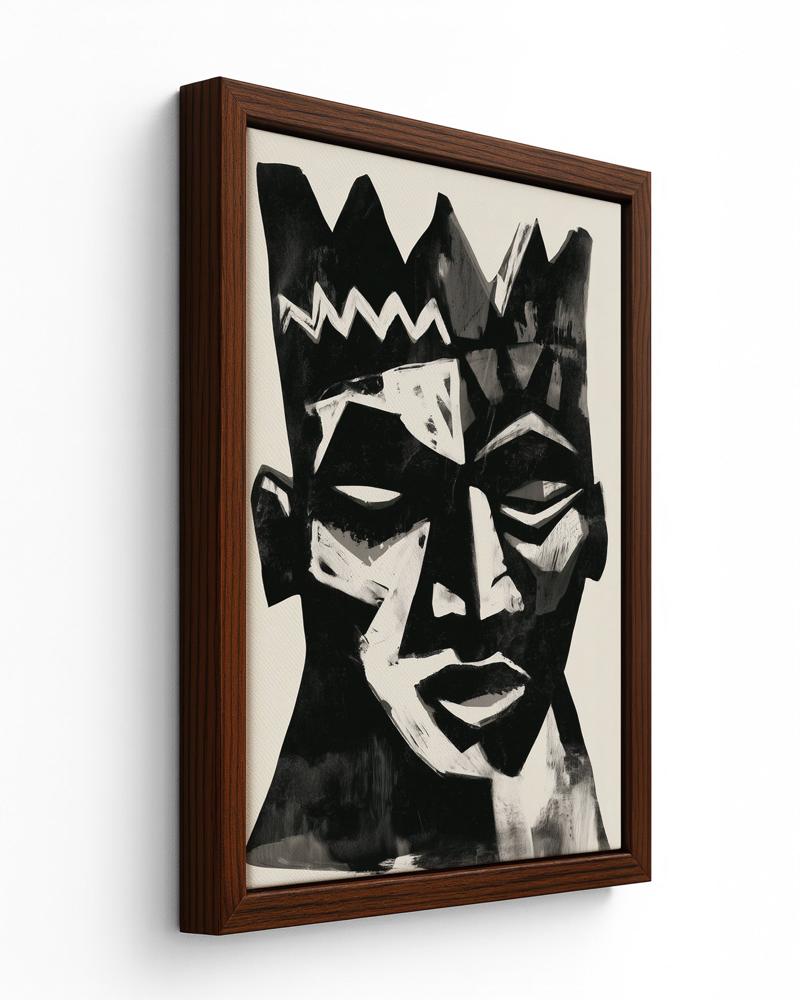 Mmanwu - Black Framed Canvas