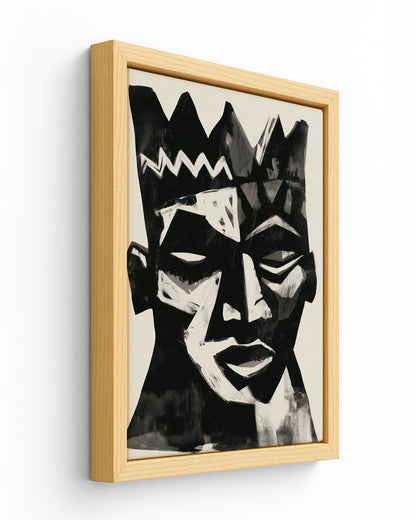 Mmanwu - Wood Framed Canvas