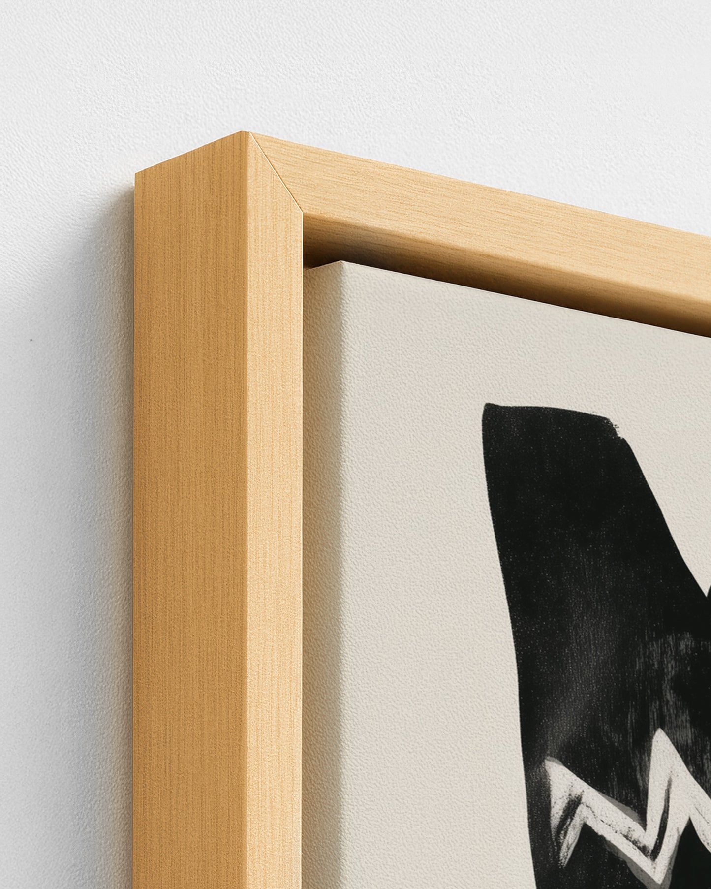 Mmanwu - Wood Framed Canvas Detail