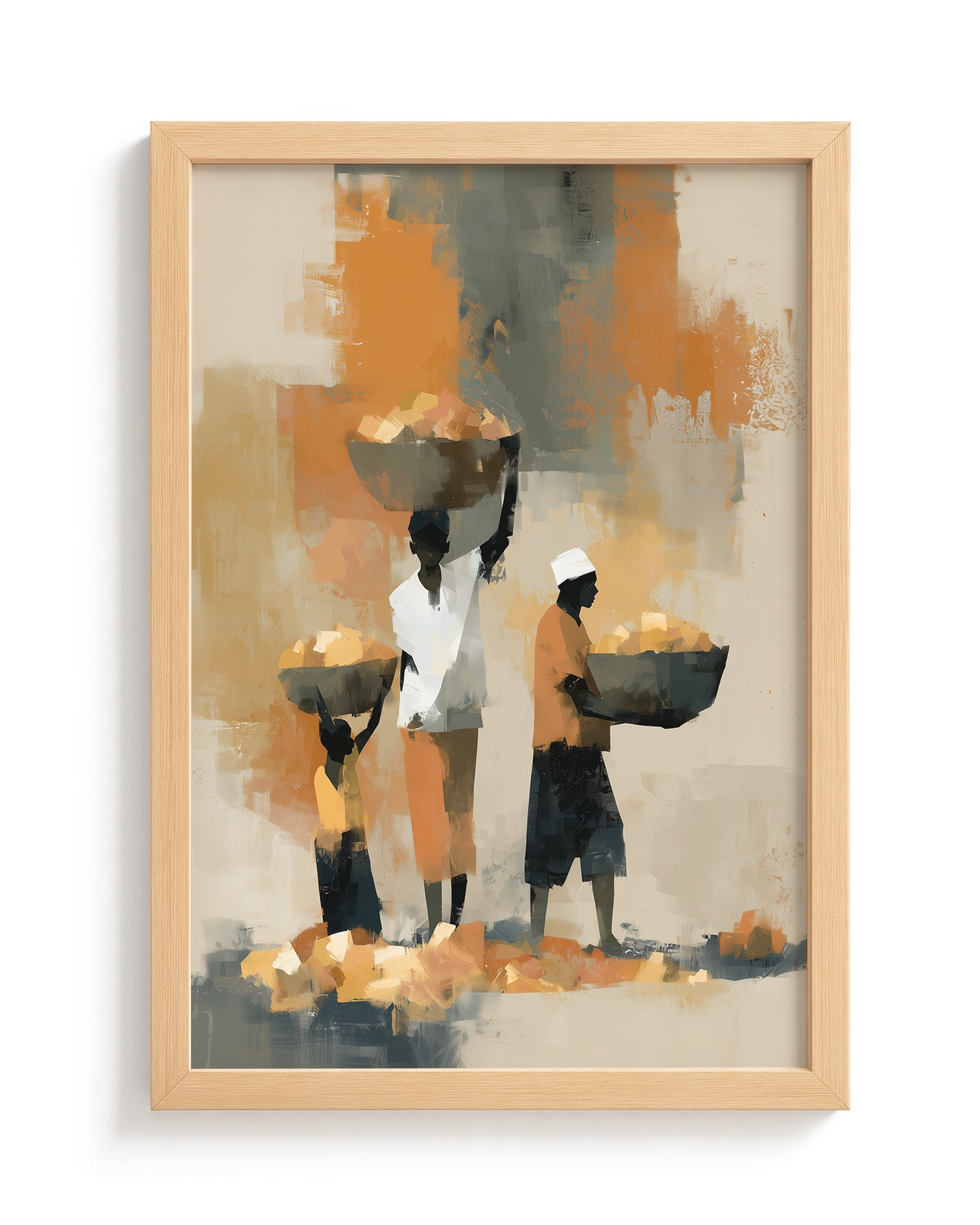 New Yam - Wood Frame