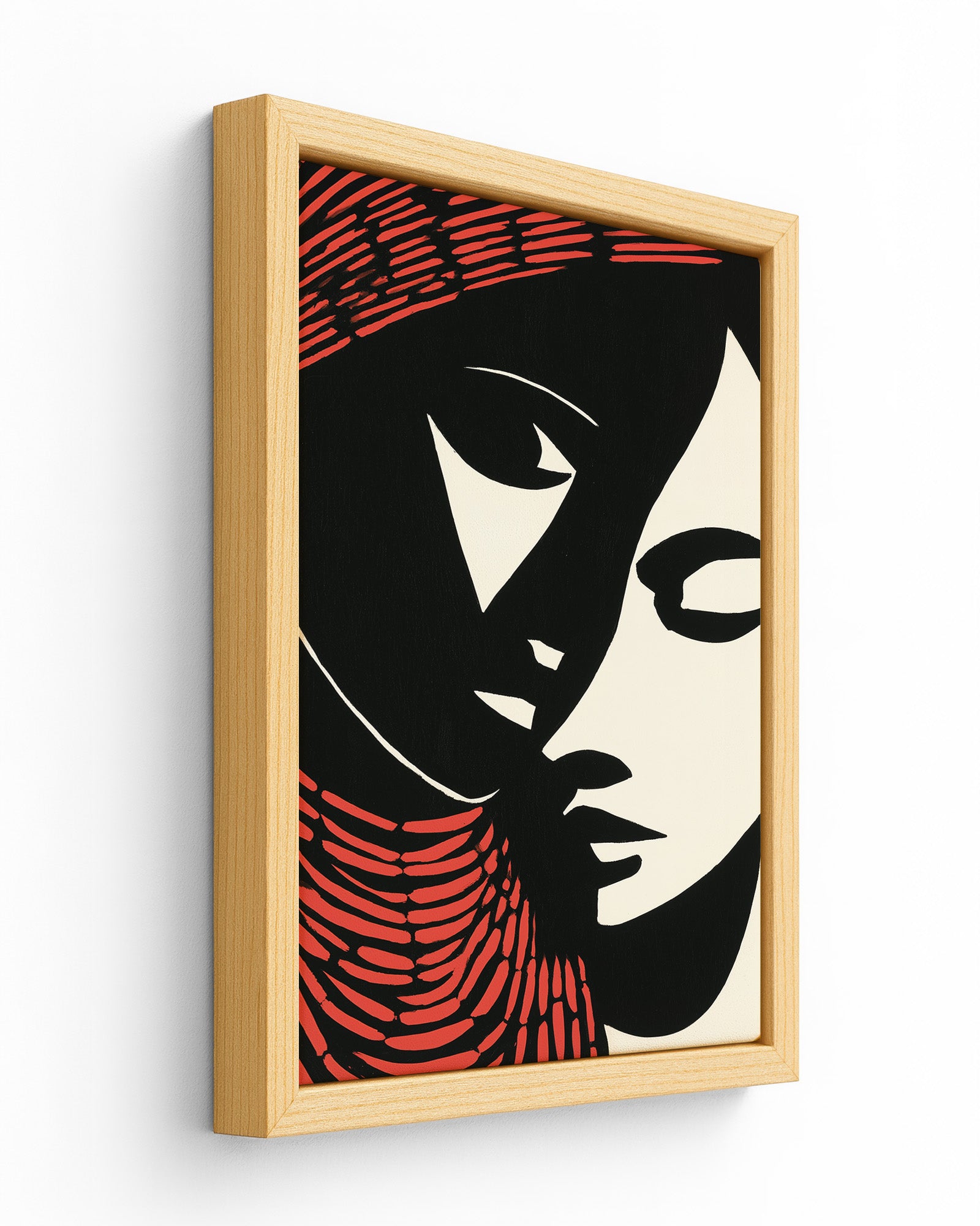 Nne - Wood Framed Canvas