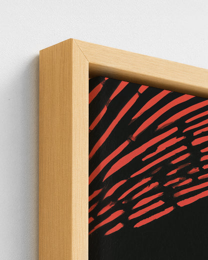 Nne - Wood Framed Canvas Detail