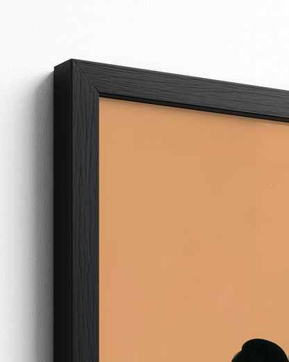 Ochre - Black Frame