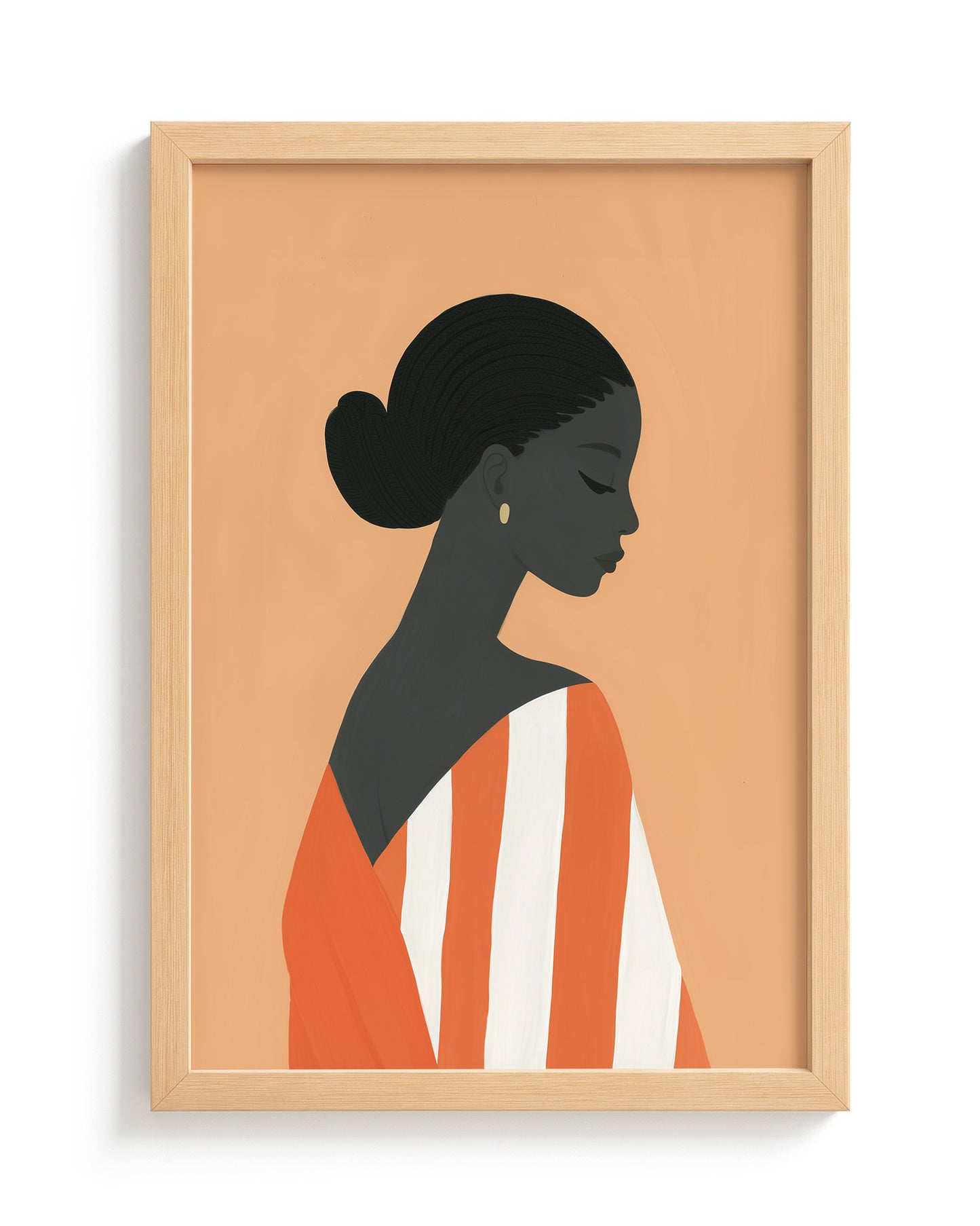 Ochre - Wood Frame
