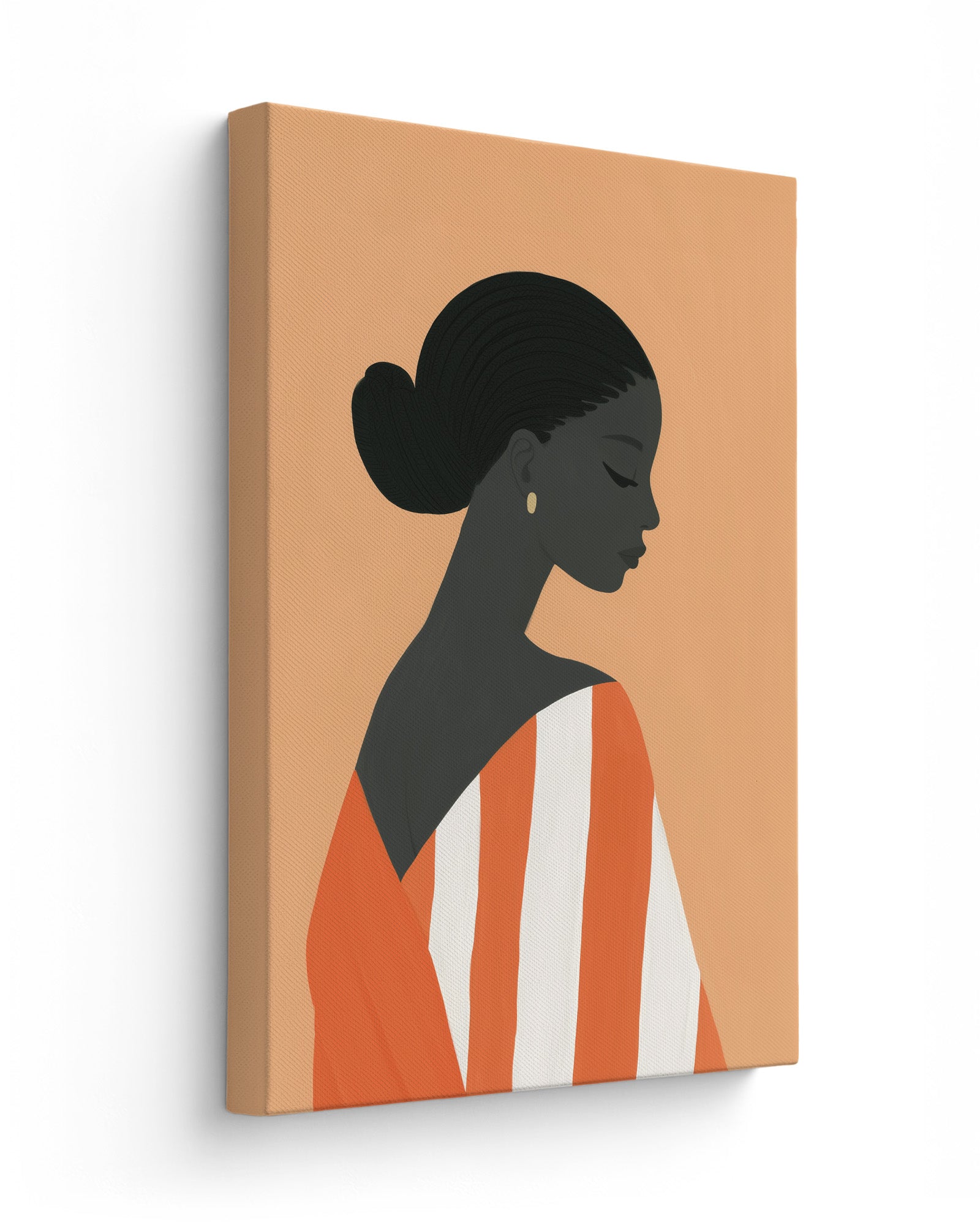 Ochre - Thick Canvas