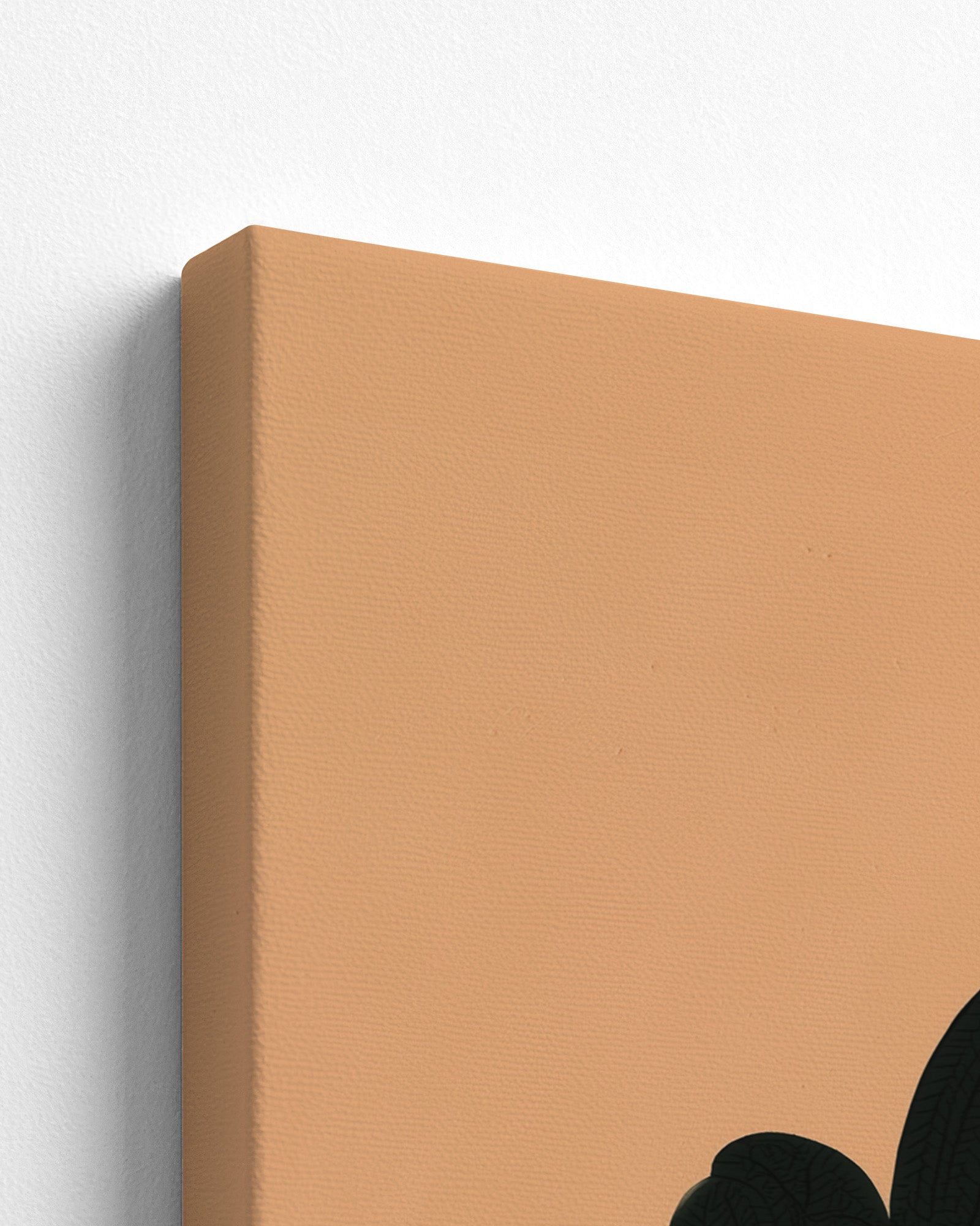 Ochre - Thick Canvas Detail