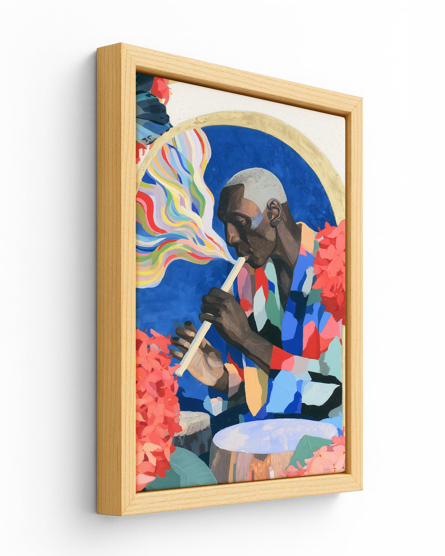 Oja - Wood Framed Canvas