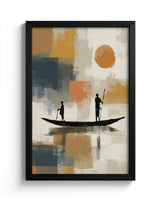 On the Niger - Black Frame Main