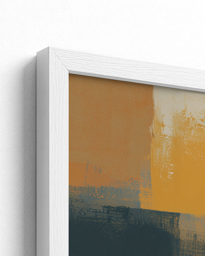 On the Niger - White Frame