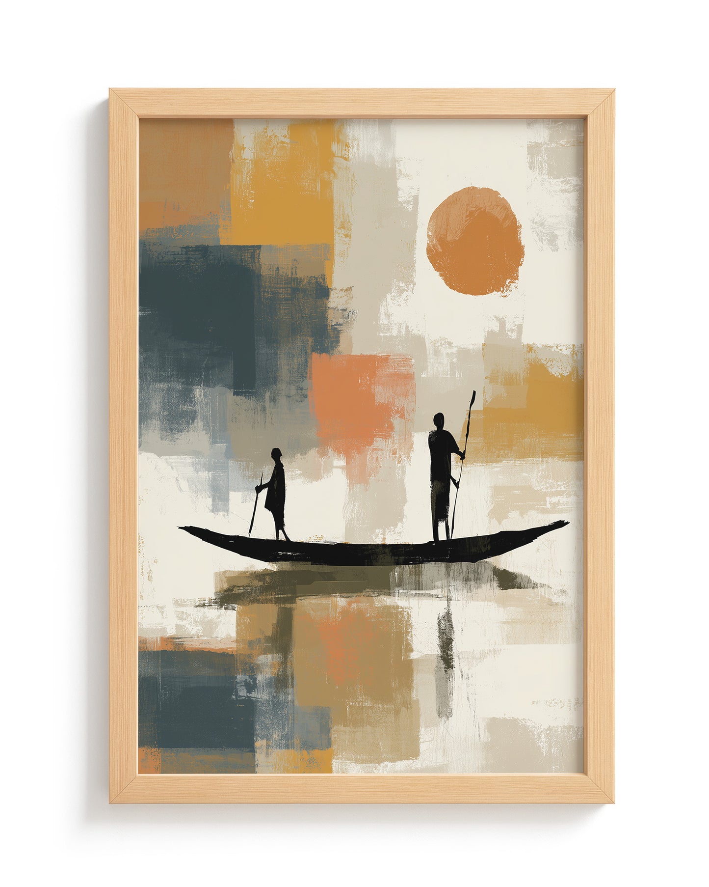 On the Niger - Wood Frame