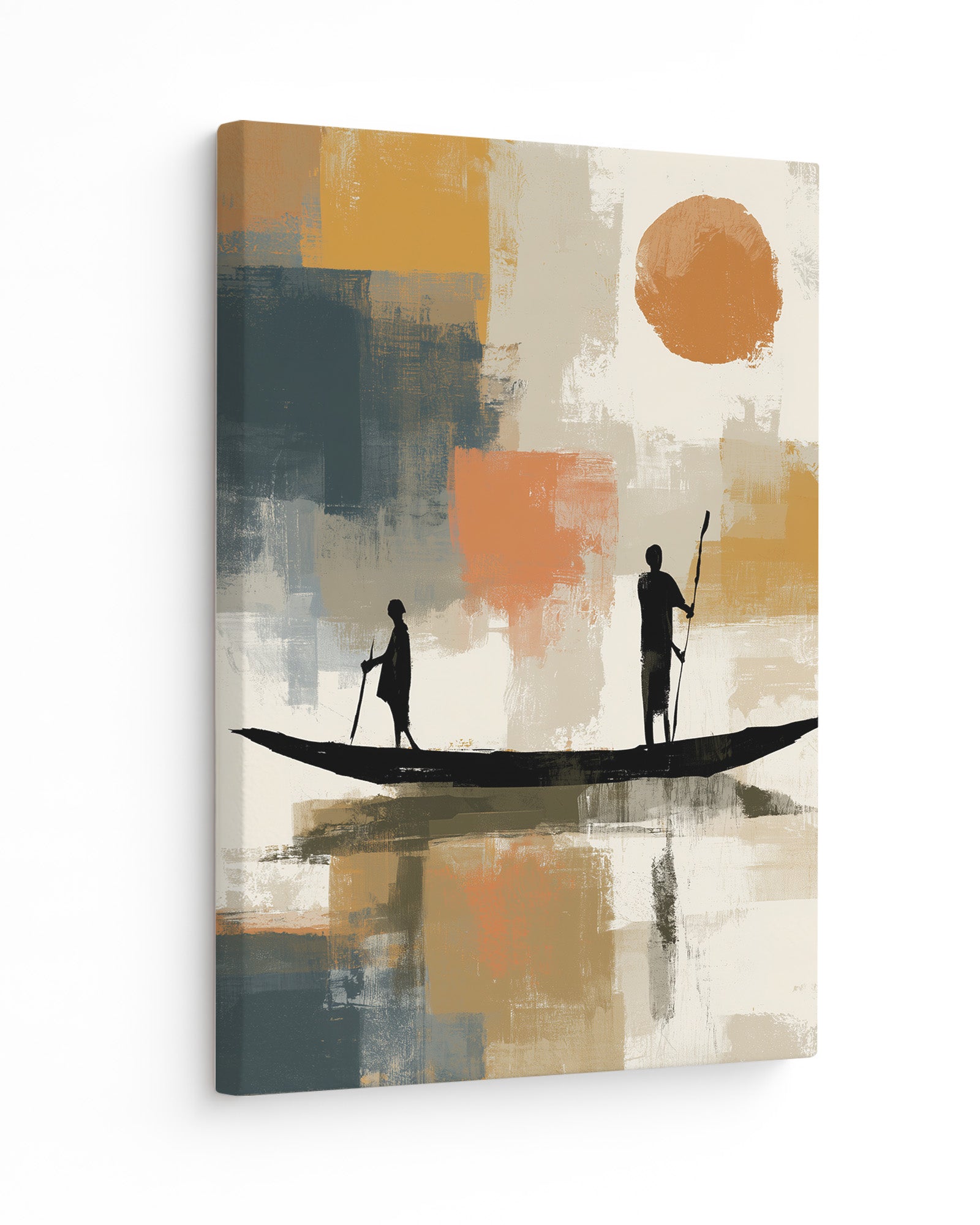 On the Niger - Slim Canvas