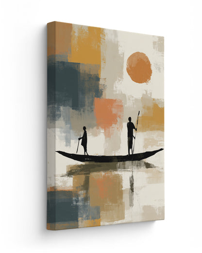 On the Niger - Thick Canvas