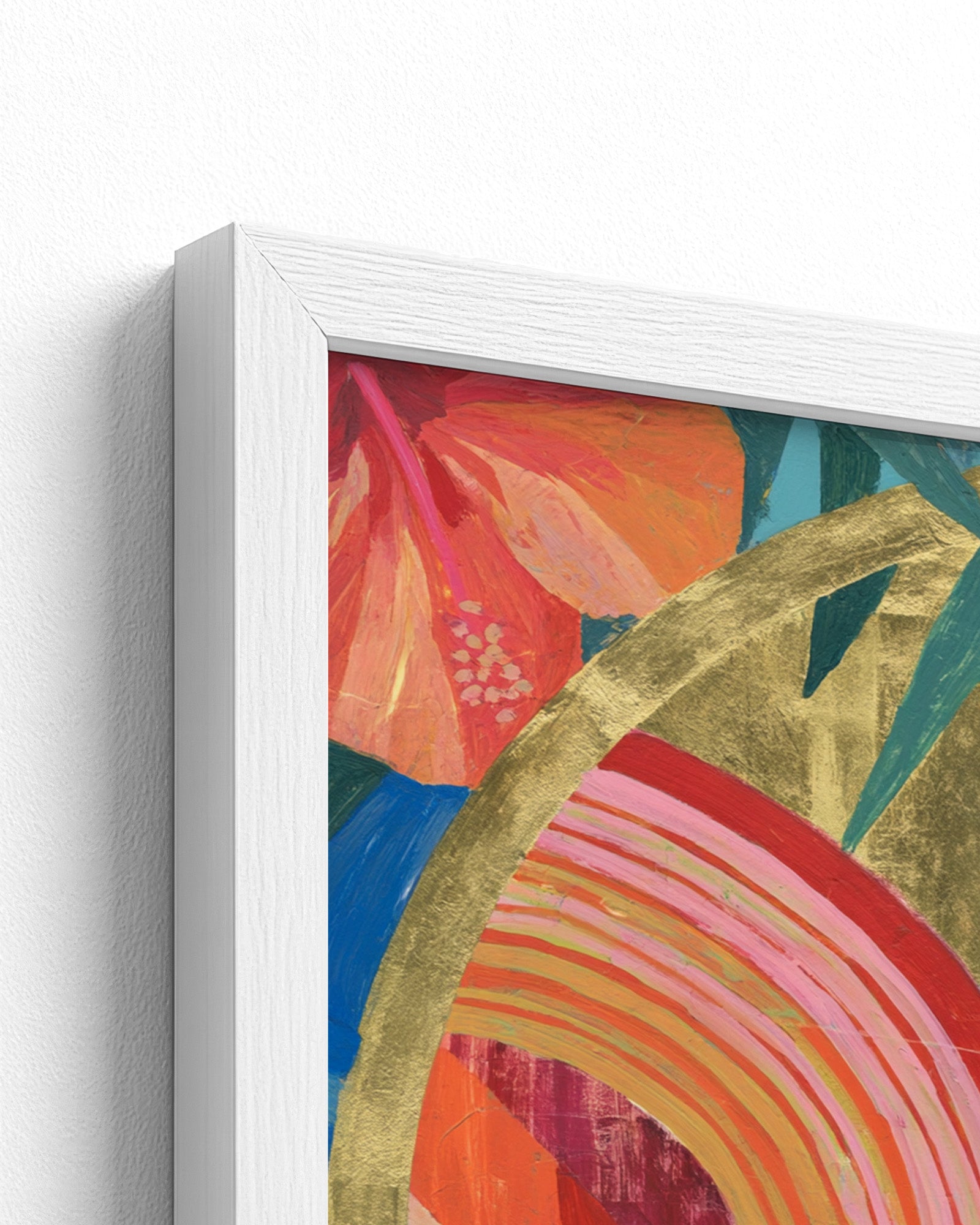 Palm Wine - White Frame
