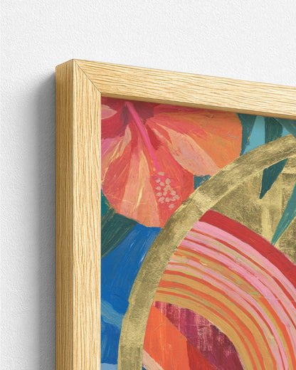 Palm Wine - Wood Frame Detail