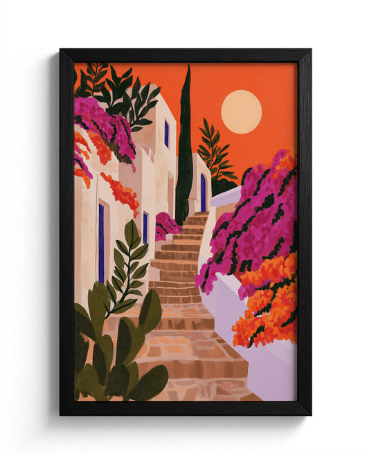 Pelourinho Steps - Black Frame Main