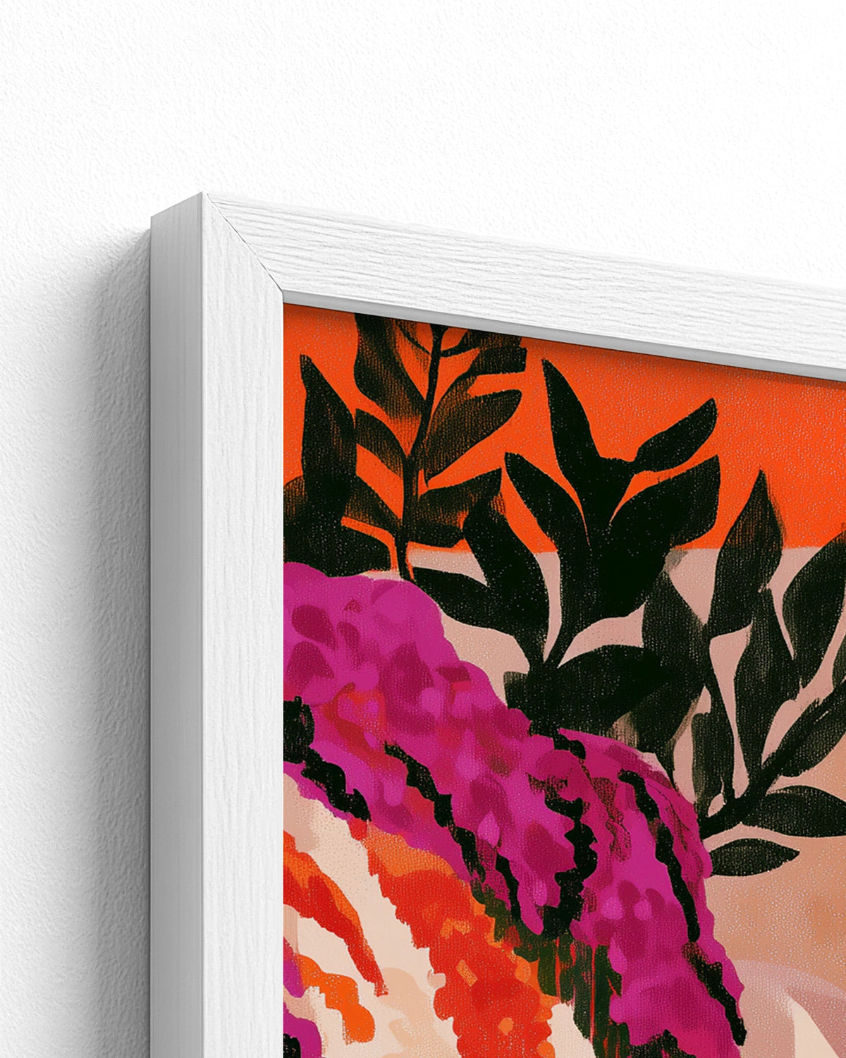 Pelourinho Steps - White Frame