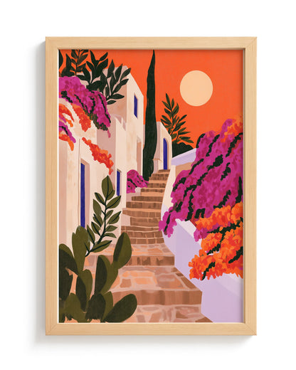 Pelourinho Steps - Wood Frame