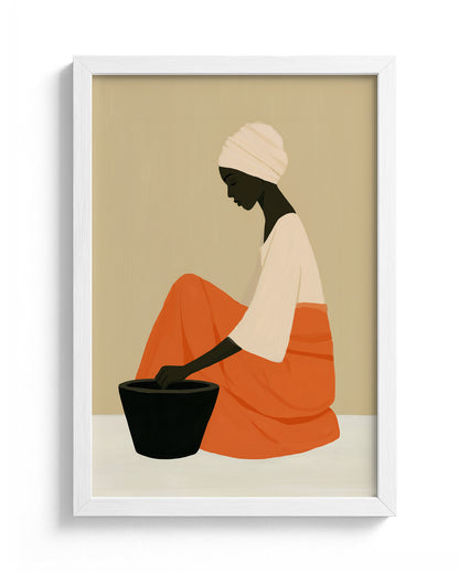 Quietude - White Frame Main