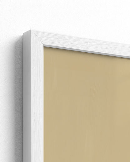 Quietude - White Frame