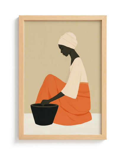 Quietude - Wood Frame