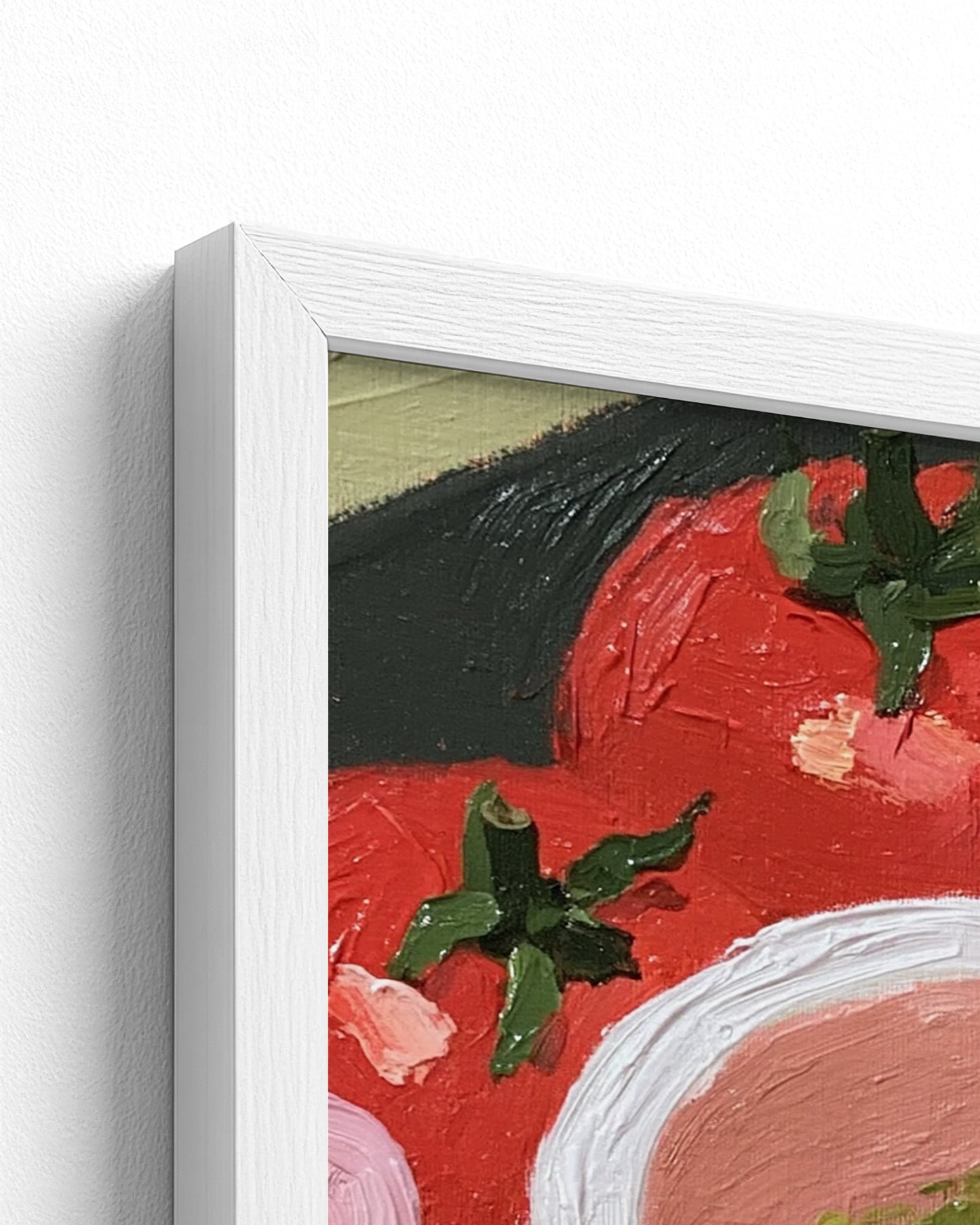 Red Harvest - White Frame