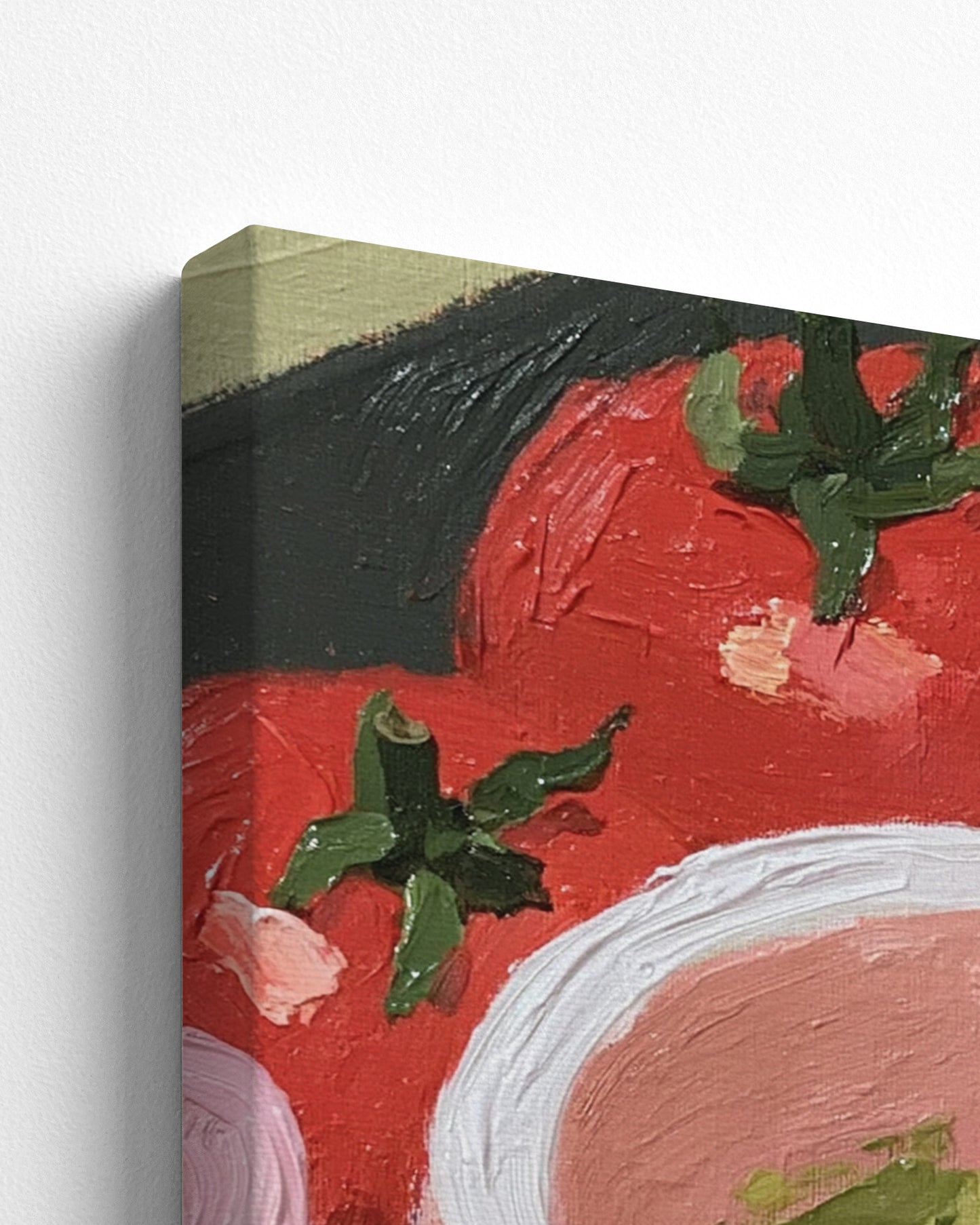Red Harvest - Thick Canvas Detail
