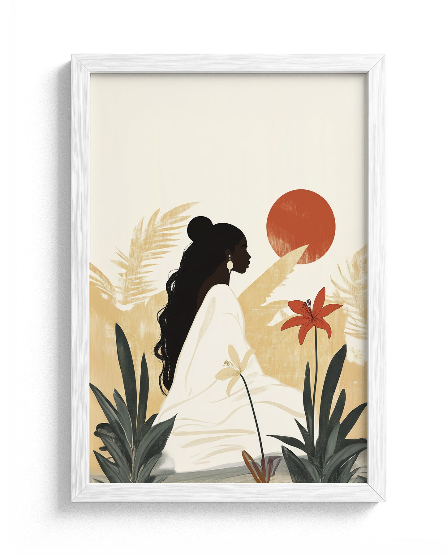 Red Lily Rising