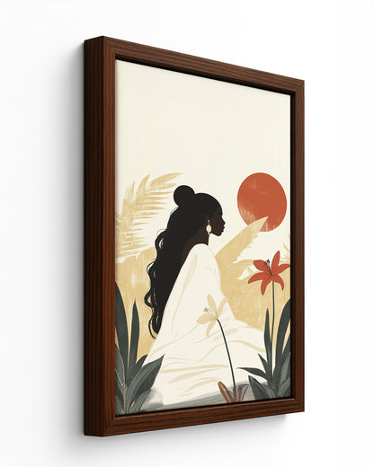 Red Lily Rising