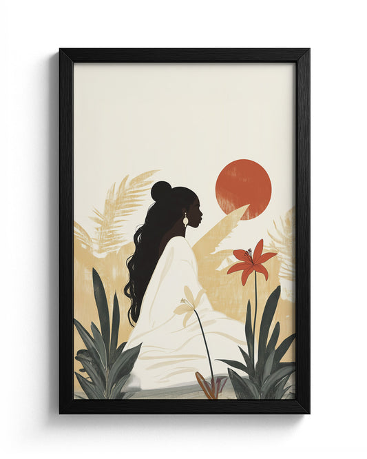 Red Lily Rising