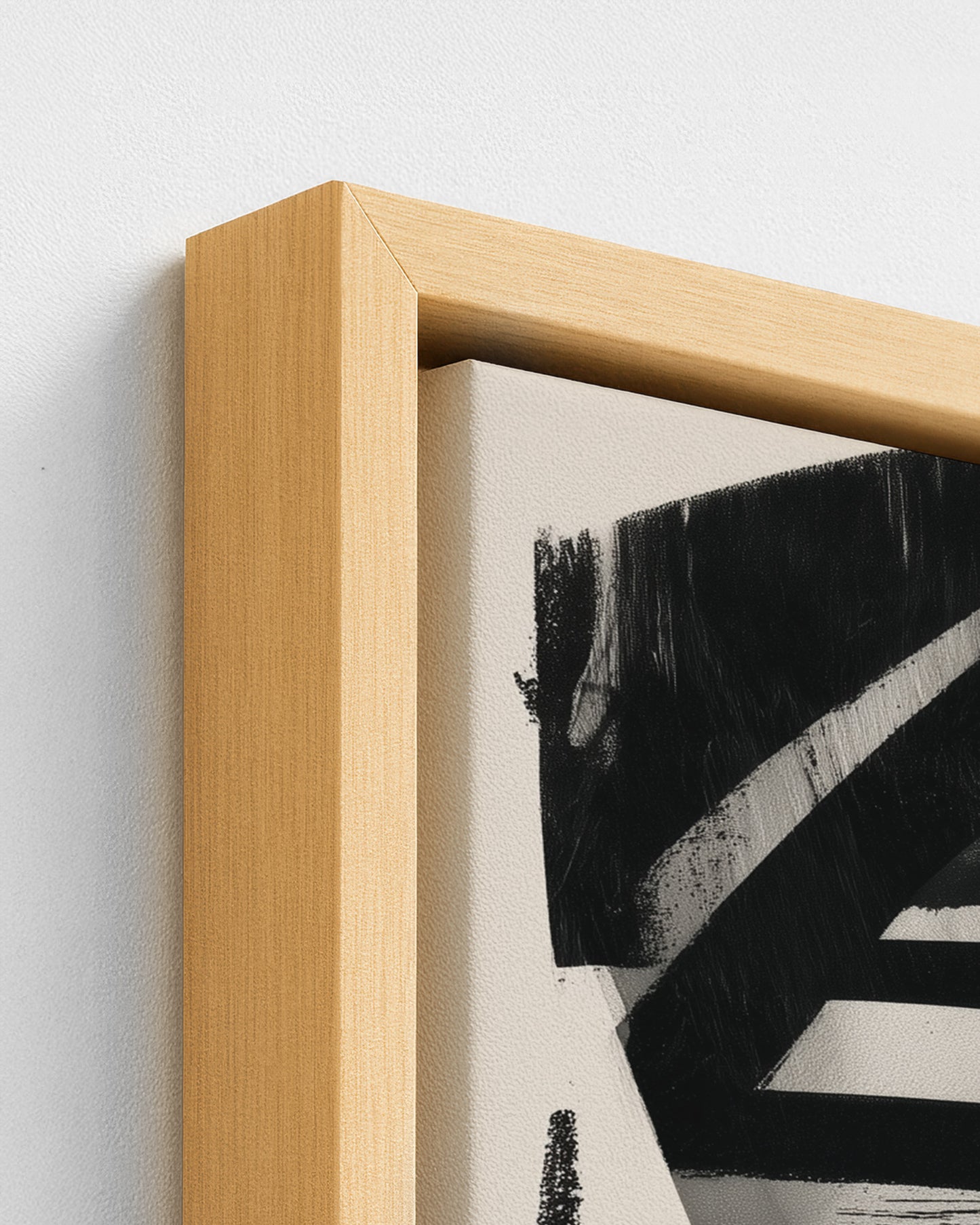 Relief - Wood Framed Canvas Detail