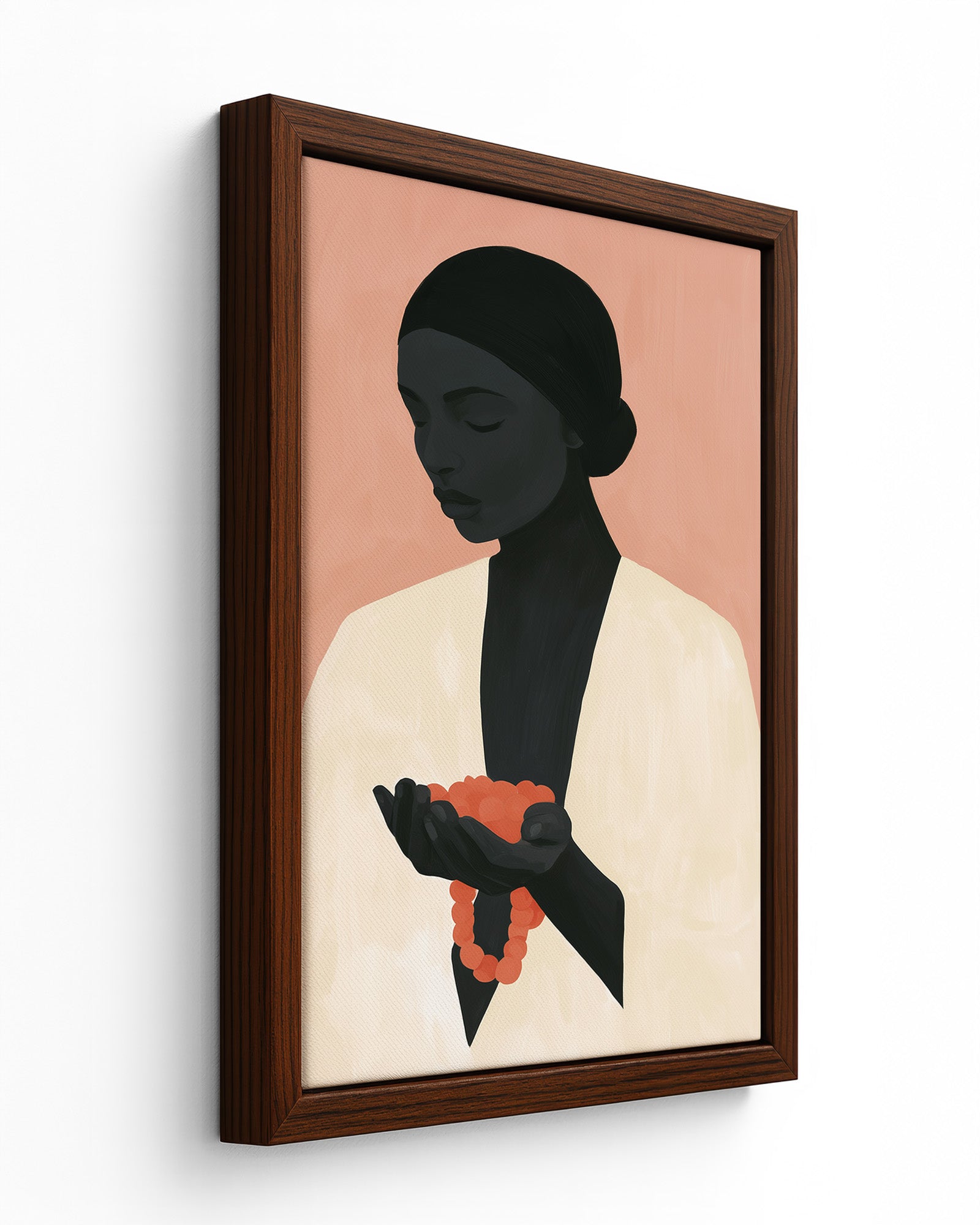 Repose - Black Framed Canvas