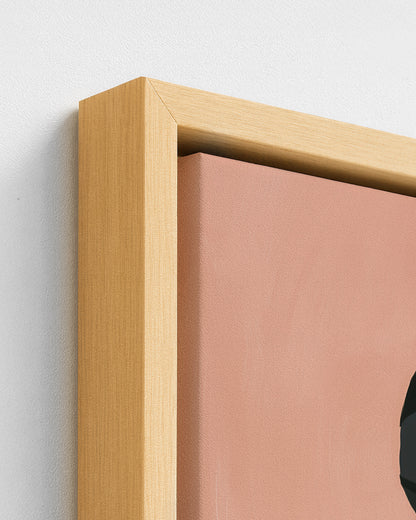 Repose - Wood Framed Canvas Detail