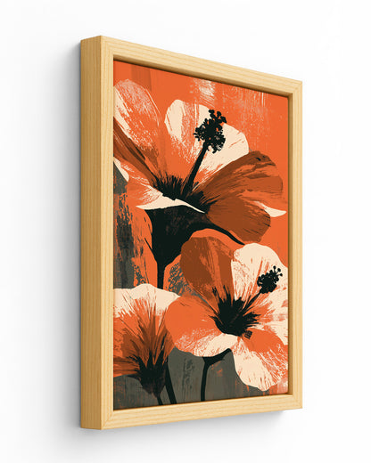 Roselle - Wood Framed Canvas