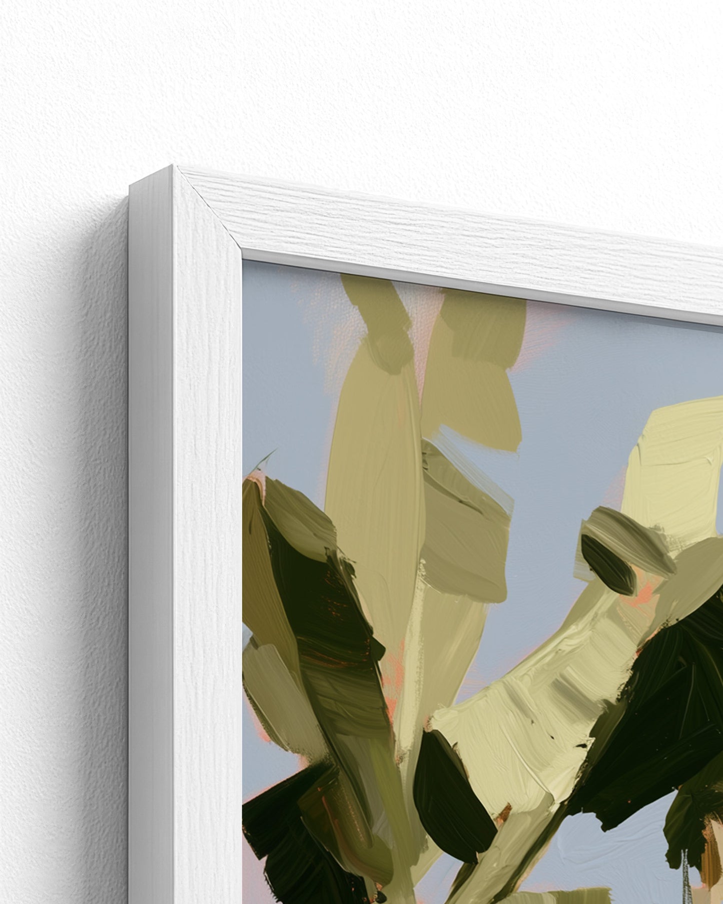 Run Ahead - White Frame