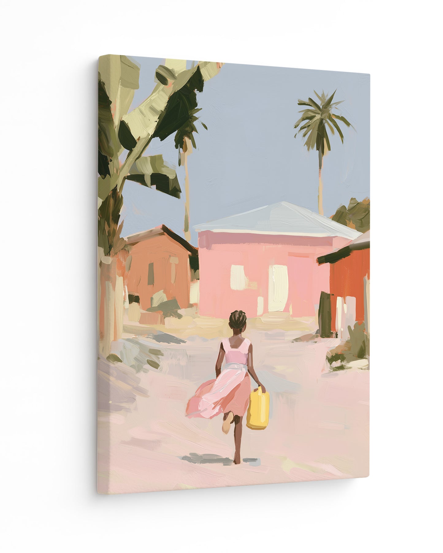 Run Ahead - Slim Canvas