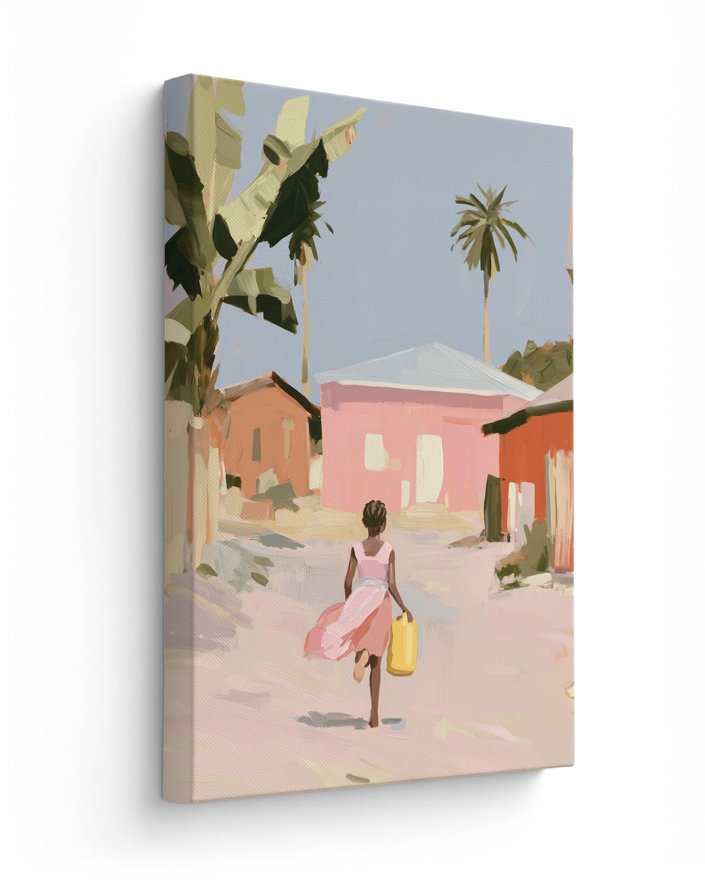Run Ahead - Thick Canvas
