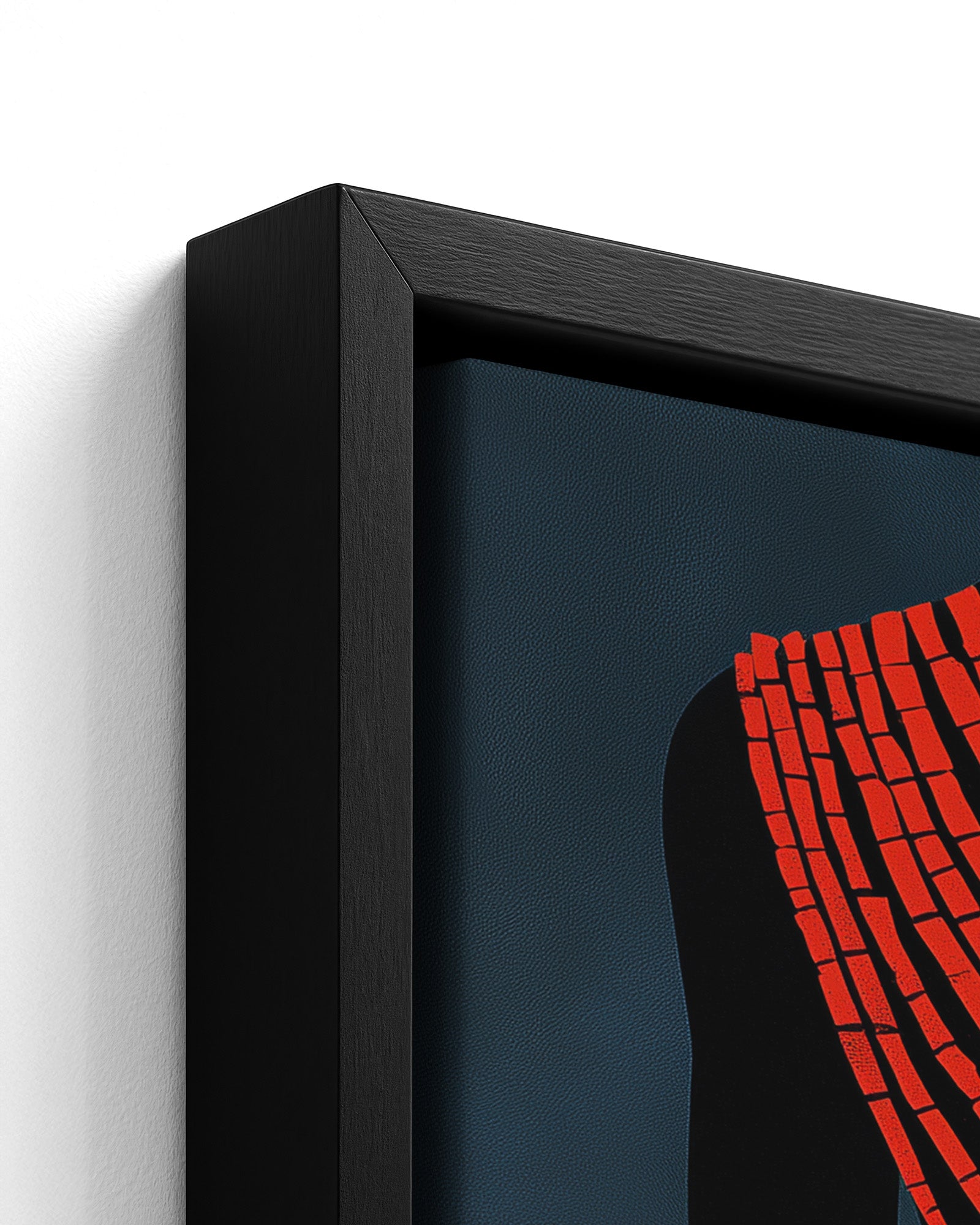 Sentinel - Black Framed Canvas Detail