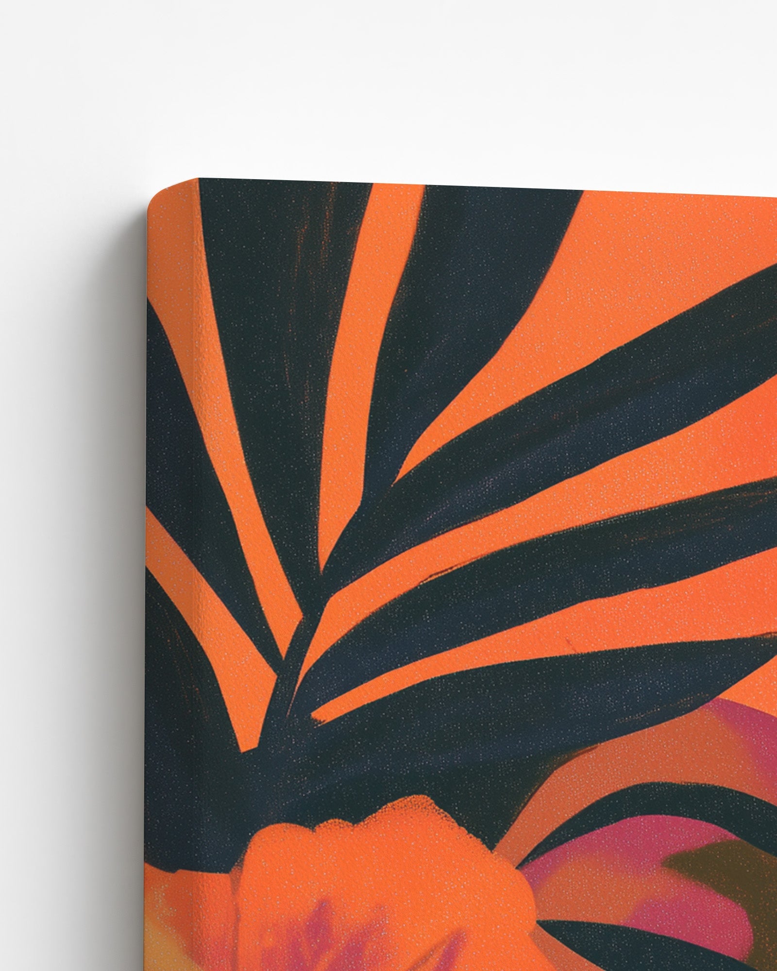 Sisters in Bloom - Slim Canvas Detail