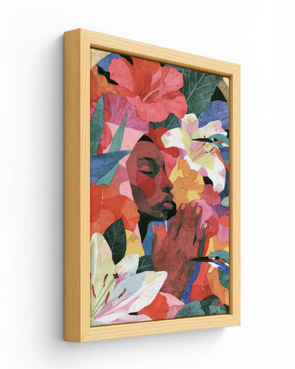 Songbird - Wood Framed Canvas