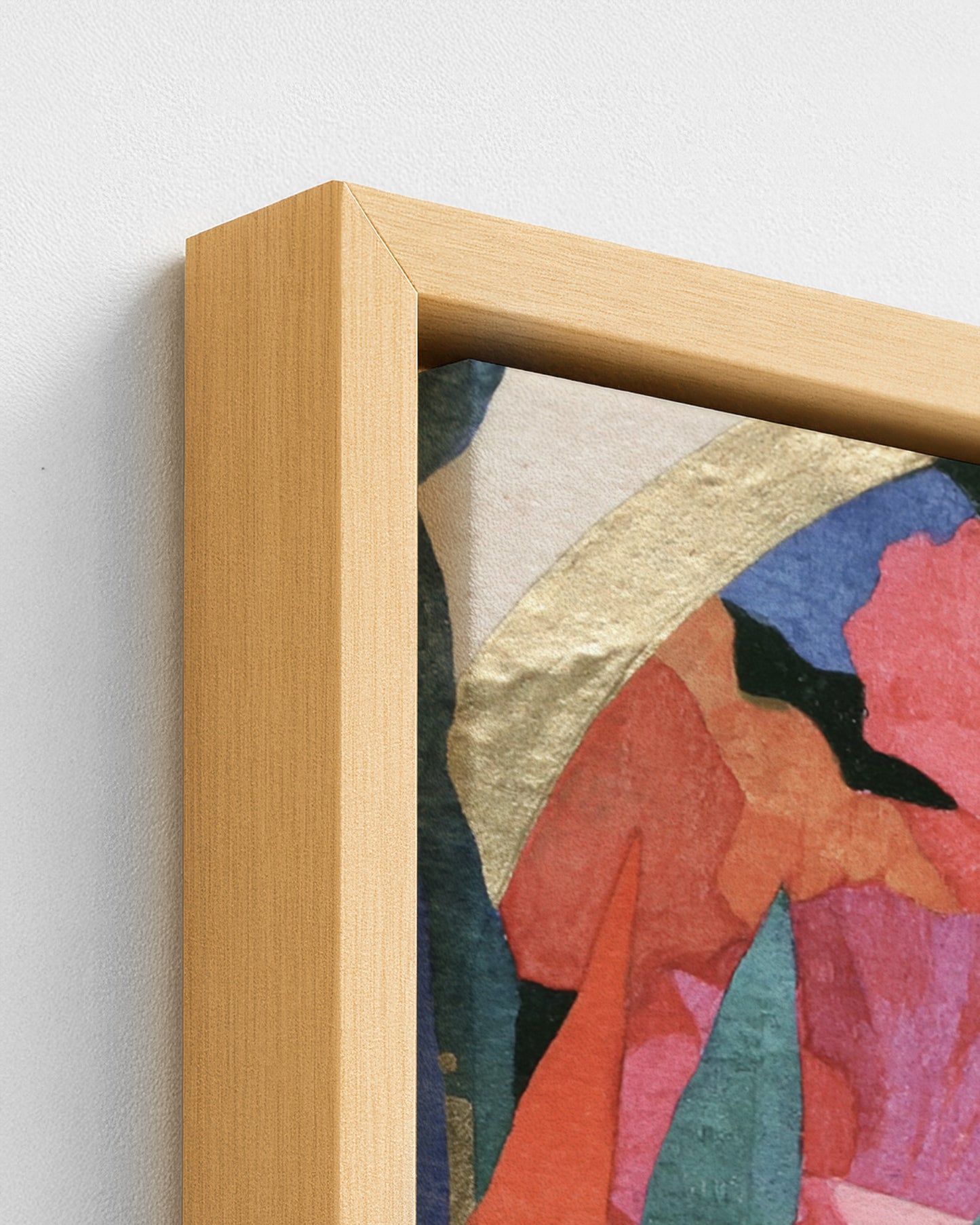 Songbird - Wood Framed Canvas Detail