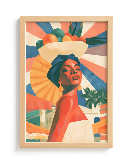 The Baiana - Wood Frame