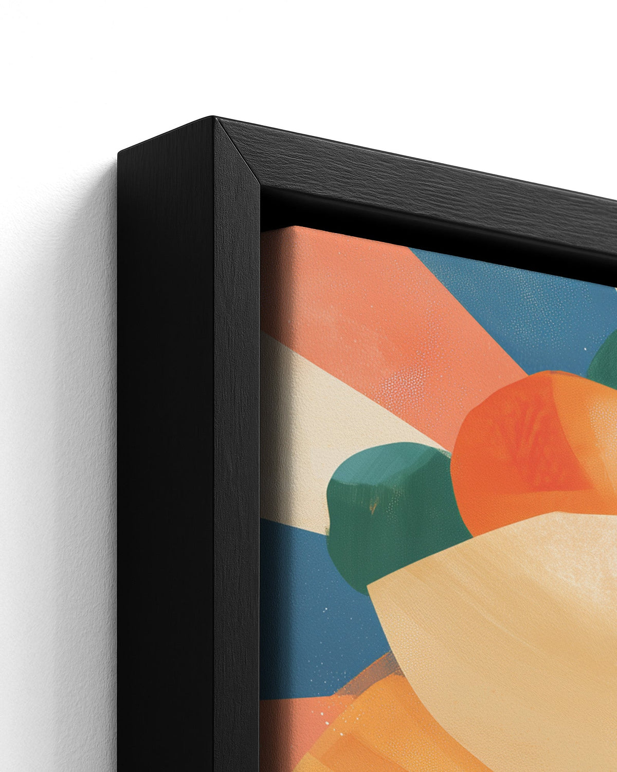 The Baiana - Black Framed Canvas Detail