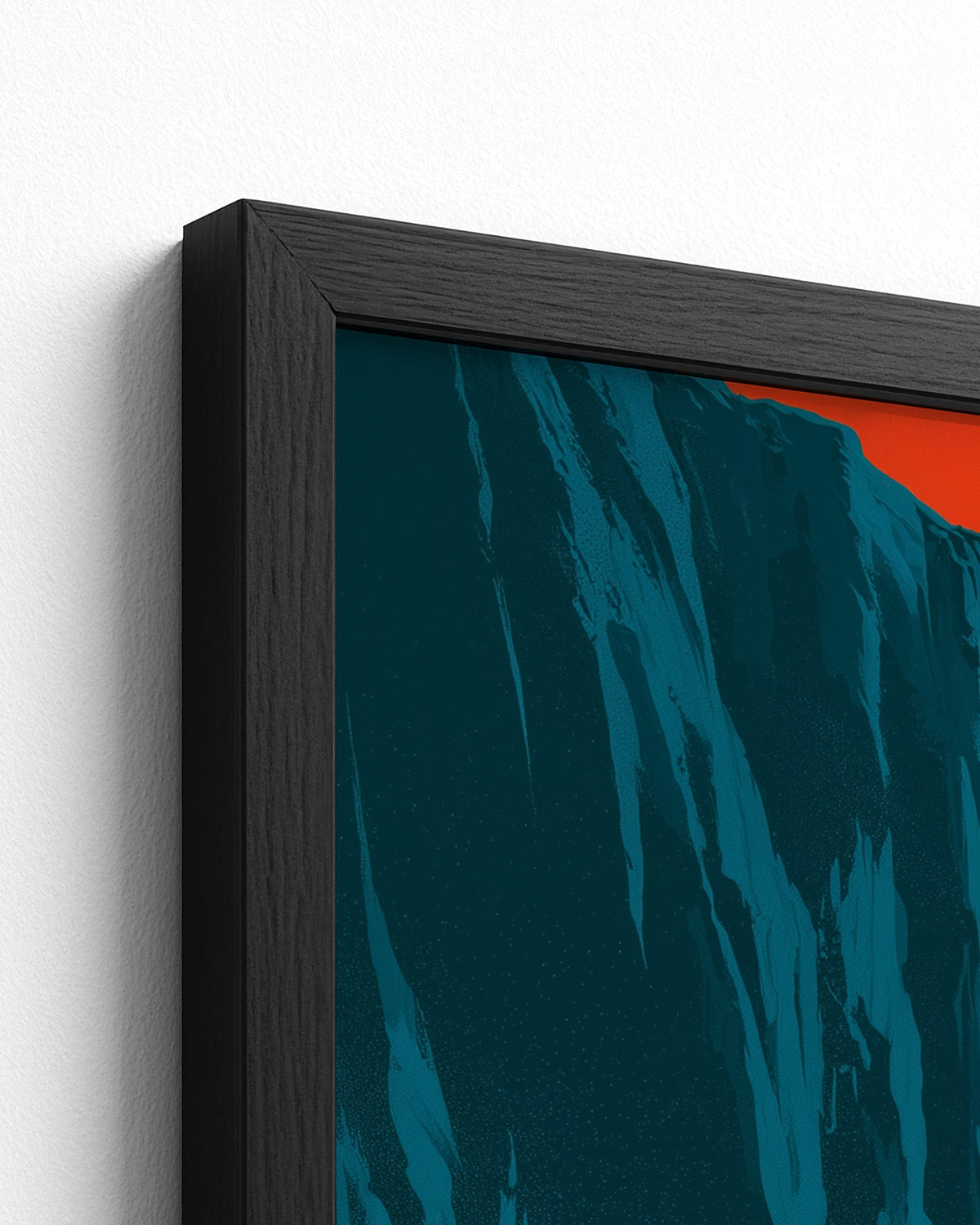 The Cascade - Black Frame