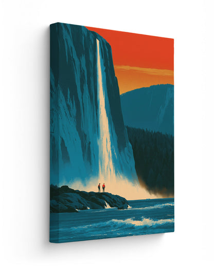 The Cascade - Thick Canvas