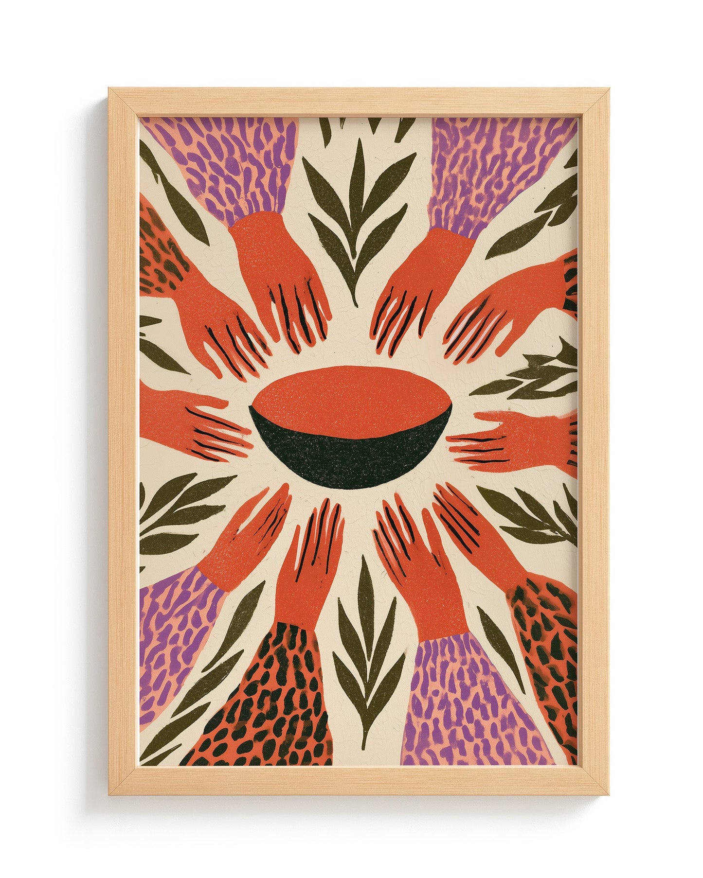 The Circle - Wood Frame