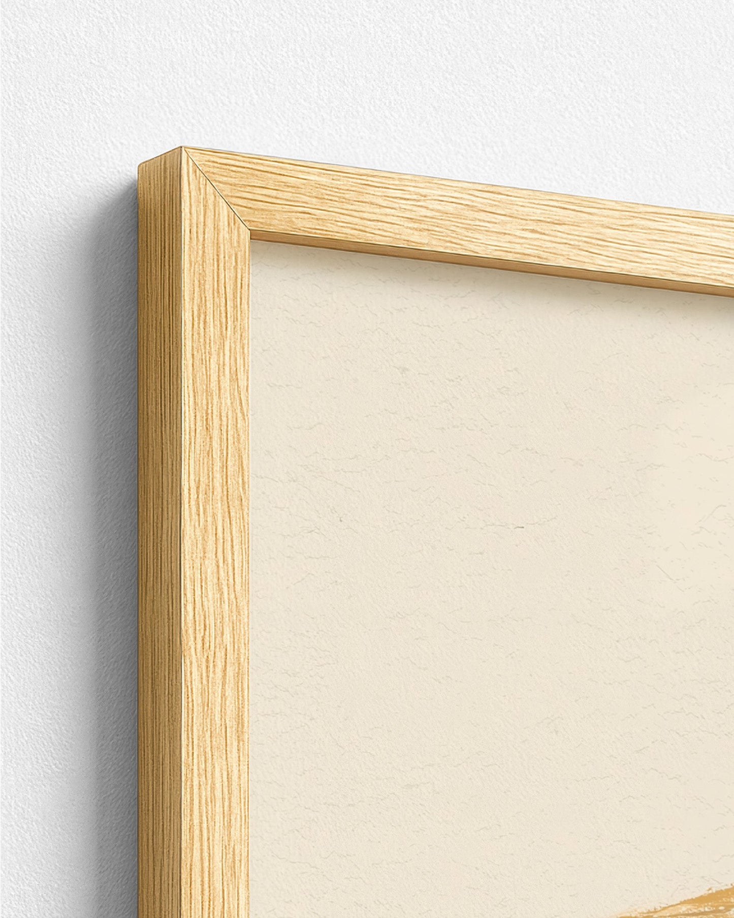 The Coconut Seller - Wood Frame Detail
