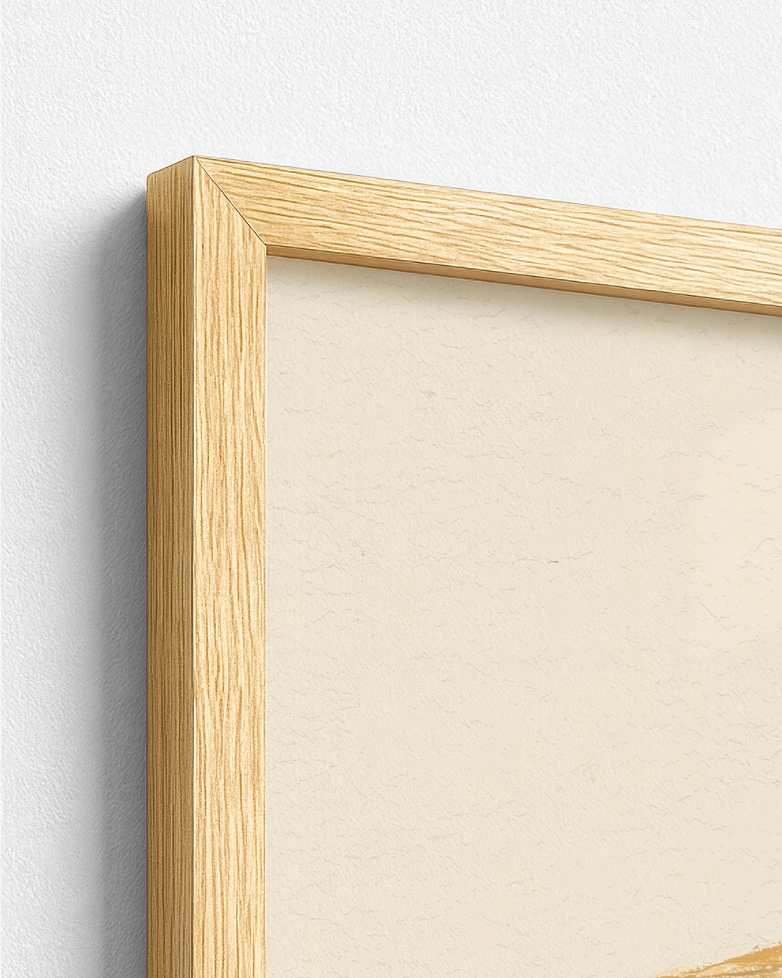 The Coconut Seller - Wood Frame Detail