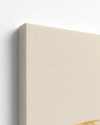 The Coconut Seller - Thick Canvas Detail