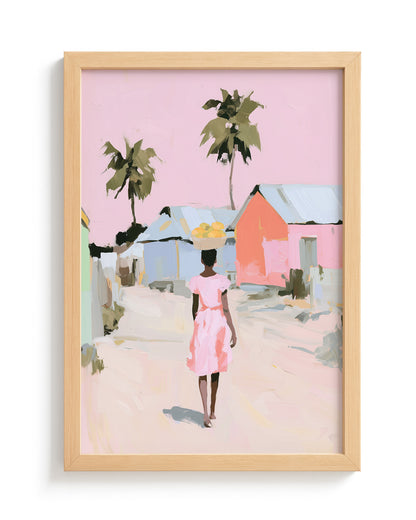The Errand - Wood Frame