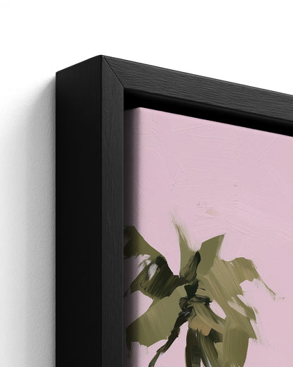 The Errand - Black Framed Canvas Detail